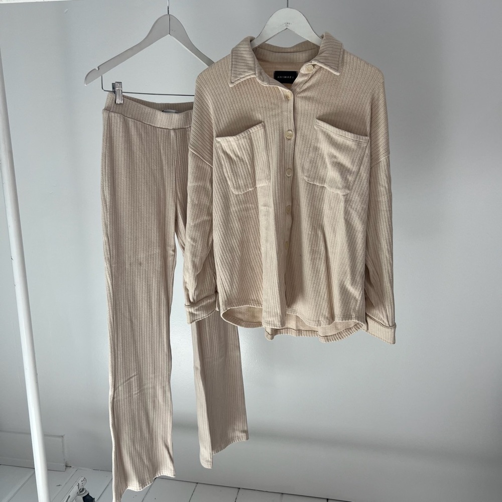 Animari ribbed knit set